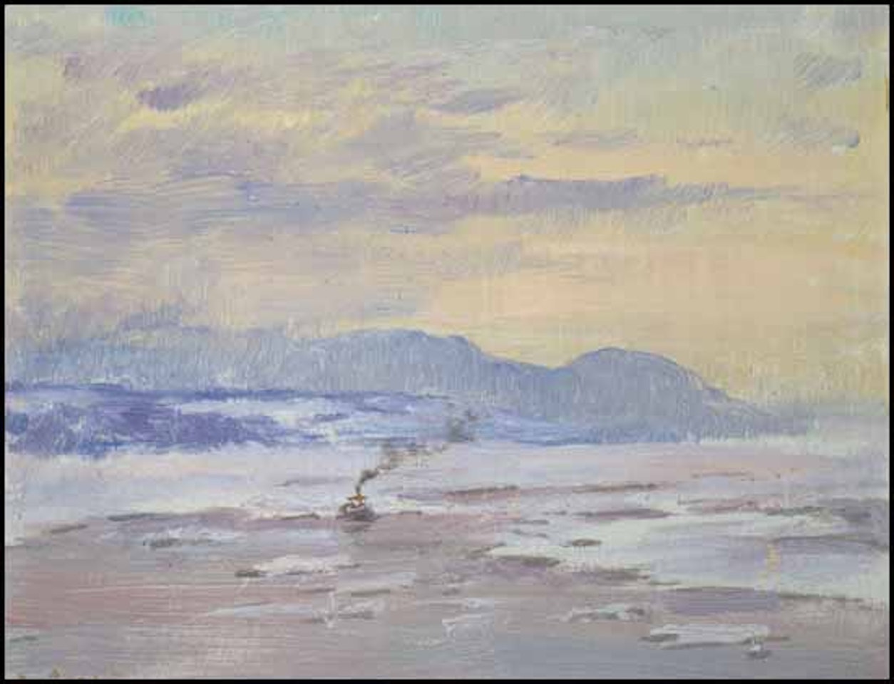 Distant View, Cap Tourmente, PQ by Robert Pilot