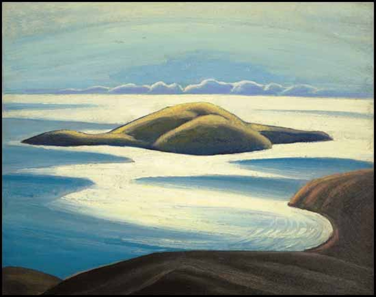 Lake Superior Sketch X (Pic Island) by Lawren Stewart Harris