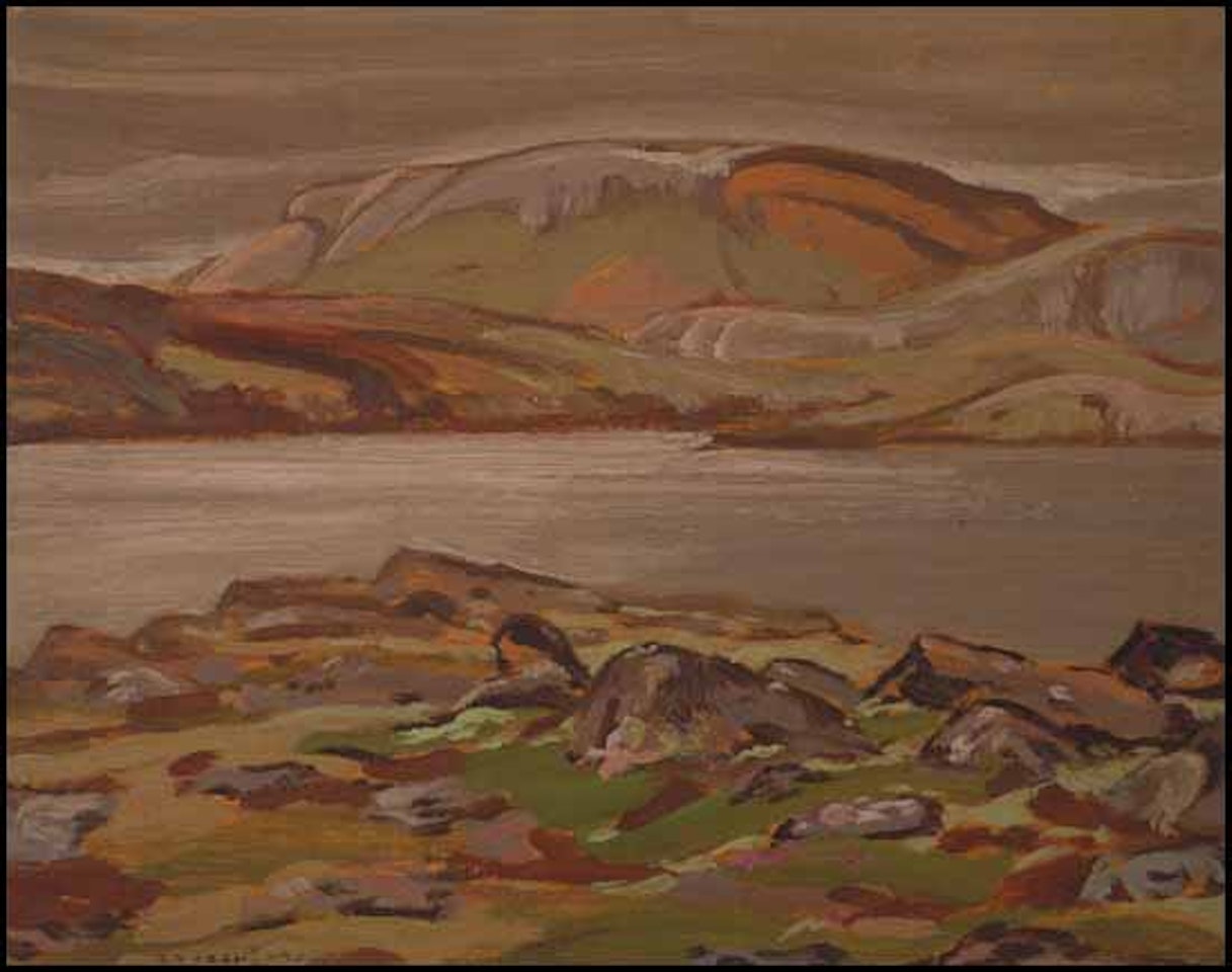 Lake Harbour, Baffin Island (Sketch for Grey Day, Baffin Island) by Alexander Young Jackson