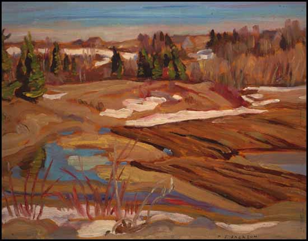 Fields, Early Spring by Alexander Young Jackson