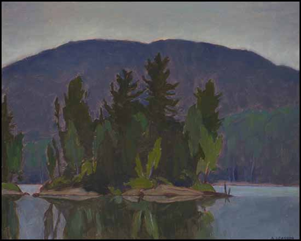 Little Island, Oxtongue Lake by Alfred Joseph Casson