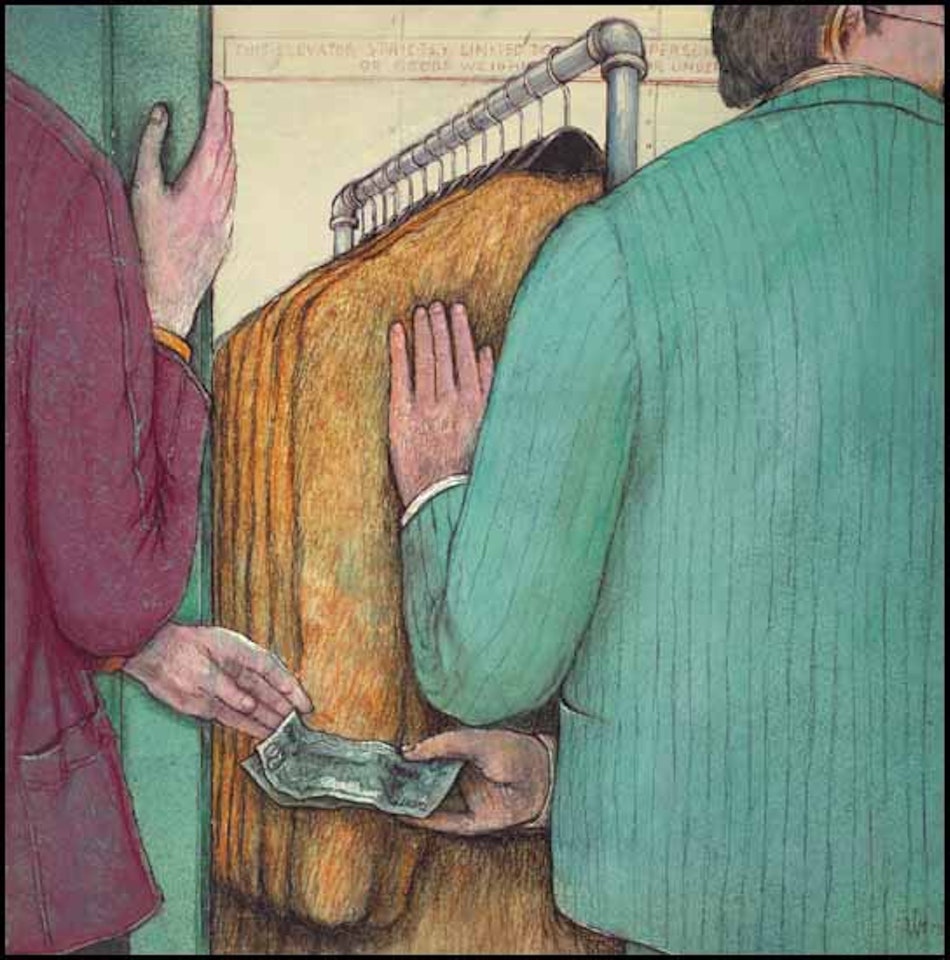 Union Corruption in the Montreal Garment Industry by William Kurelek
