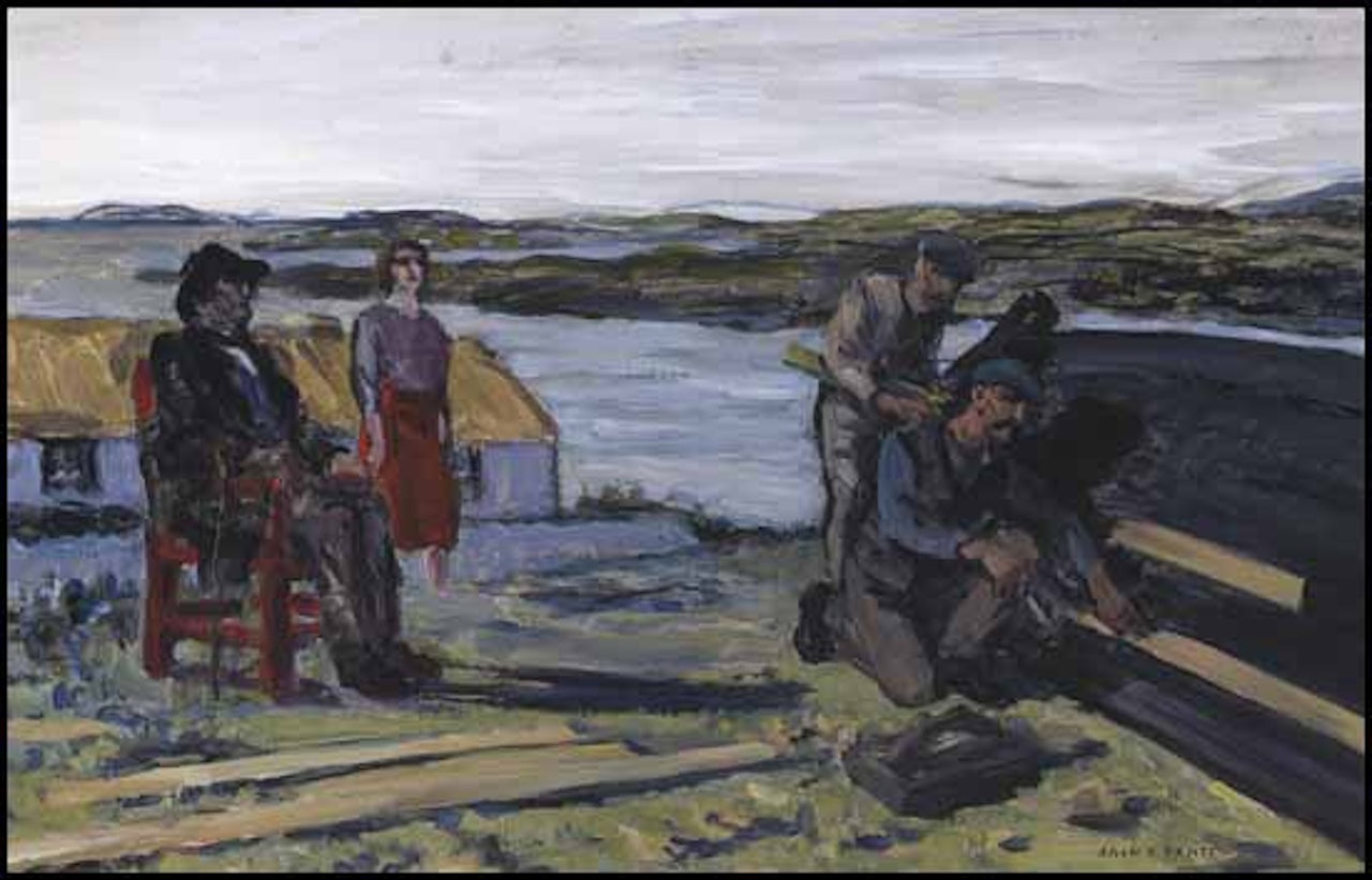 The Boat Builder by Jack Butler Yeats