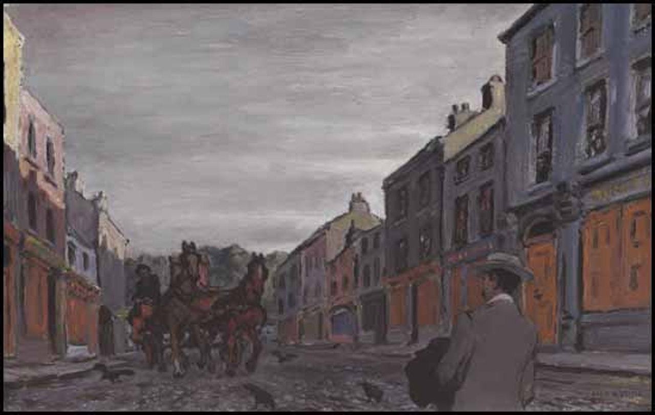 The Mail Car, Early Morning by Jack Butler Yeats