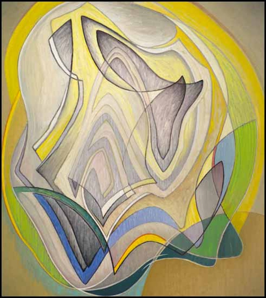 Abstract Painting LSH #178 by Lawren Stewart Harris