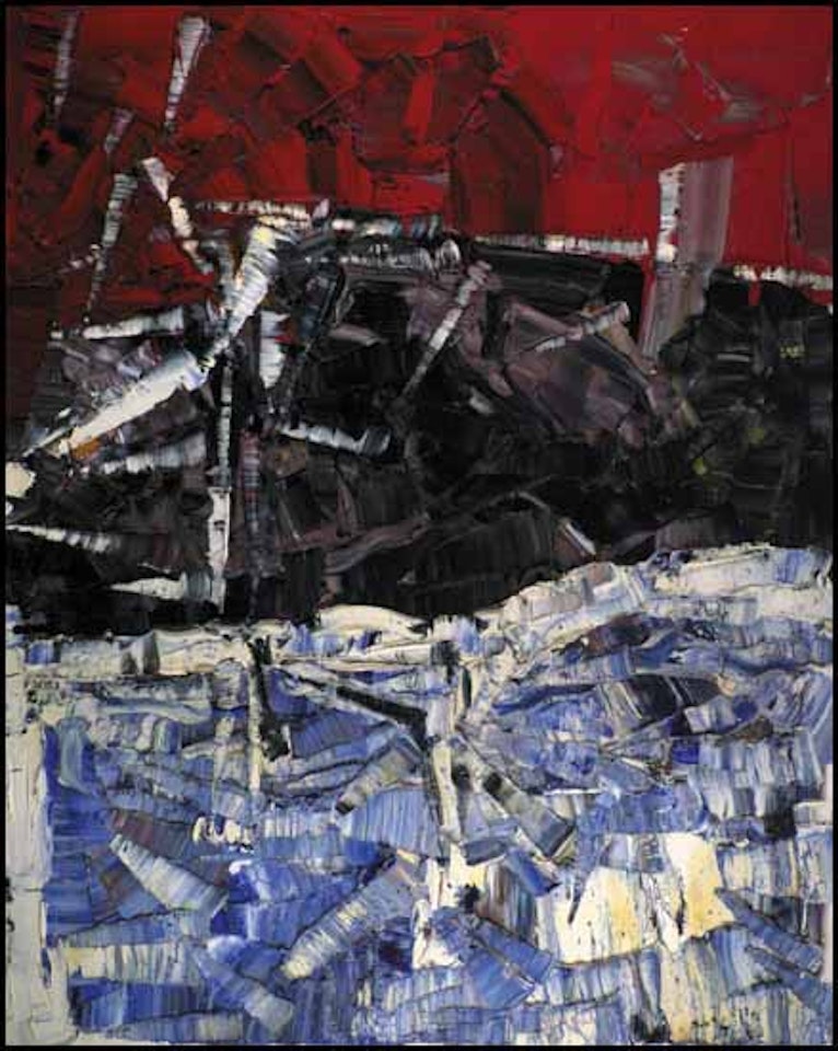 Menton by Jean-Paul Riopelle