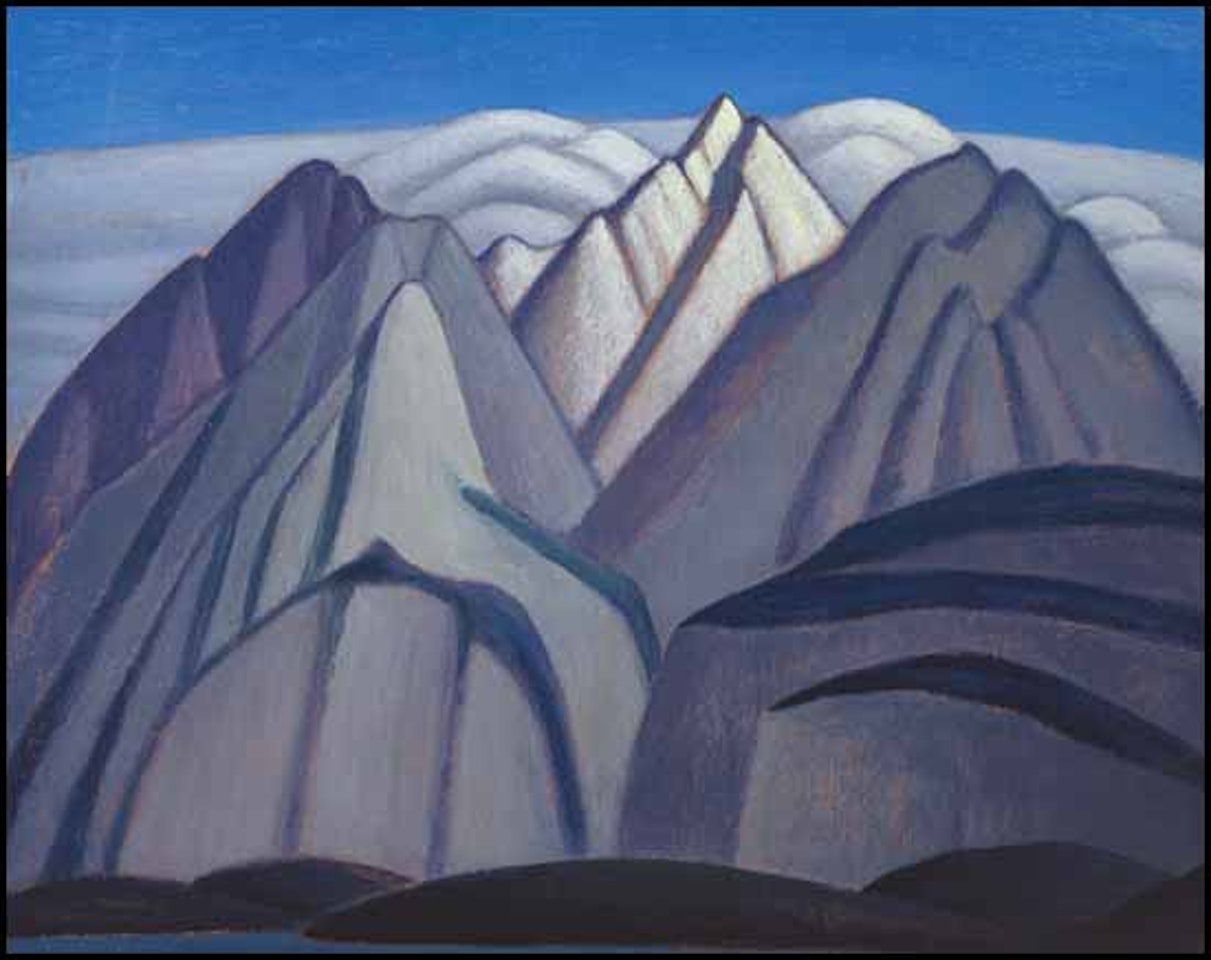 Mountains Near Jasper, Mountain Sketch XLIX by Lawren Stewart Harris