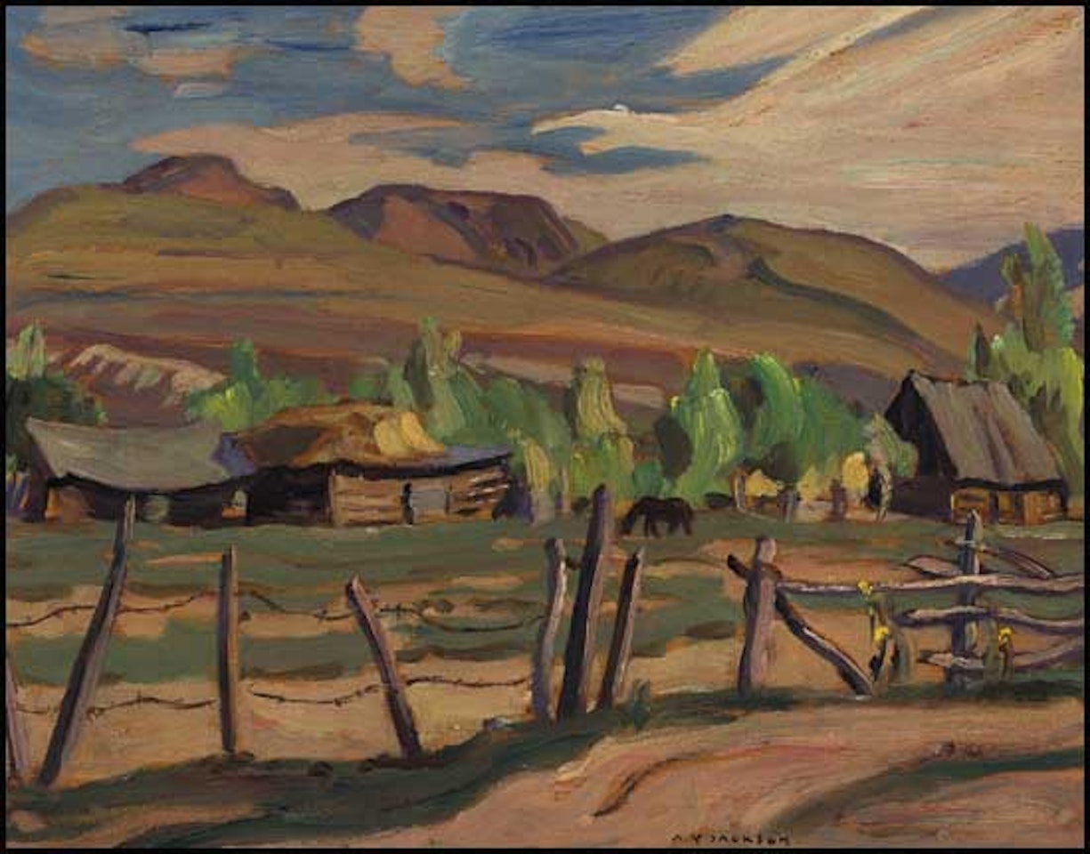 Farm in Kamloops, BC by Alexander Young Jackson