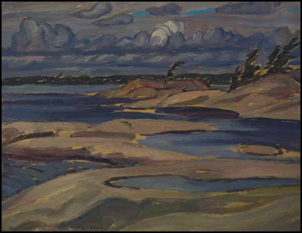 Rock and Shoals, Georgian Bay by Alexander Young Jackson