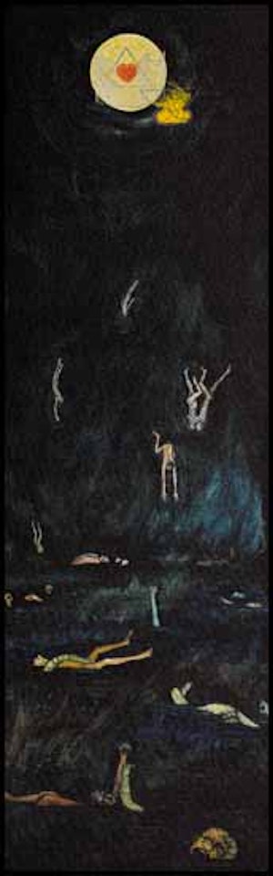 Hell (The Worm that Dies Not) by William Kurelek