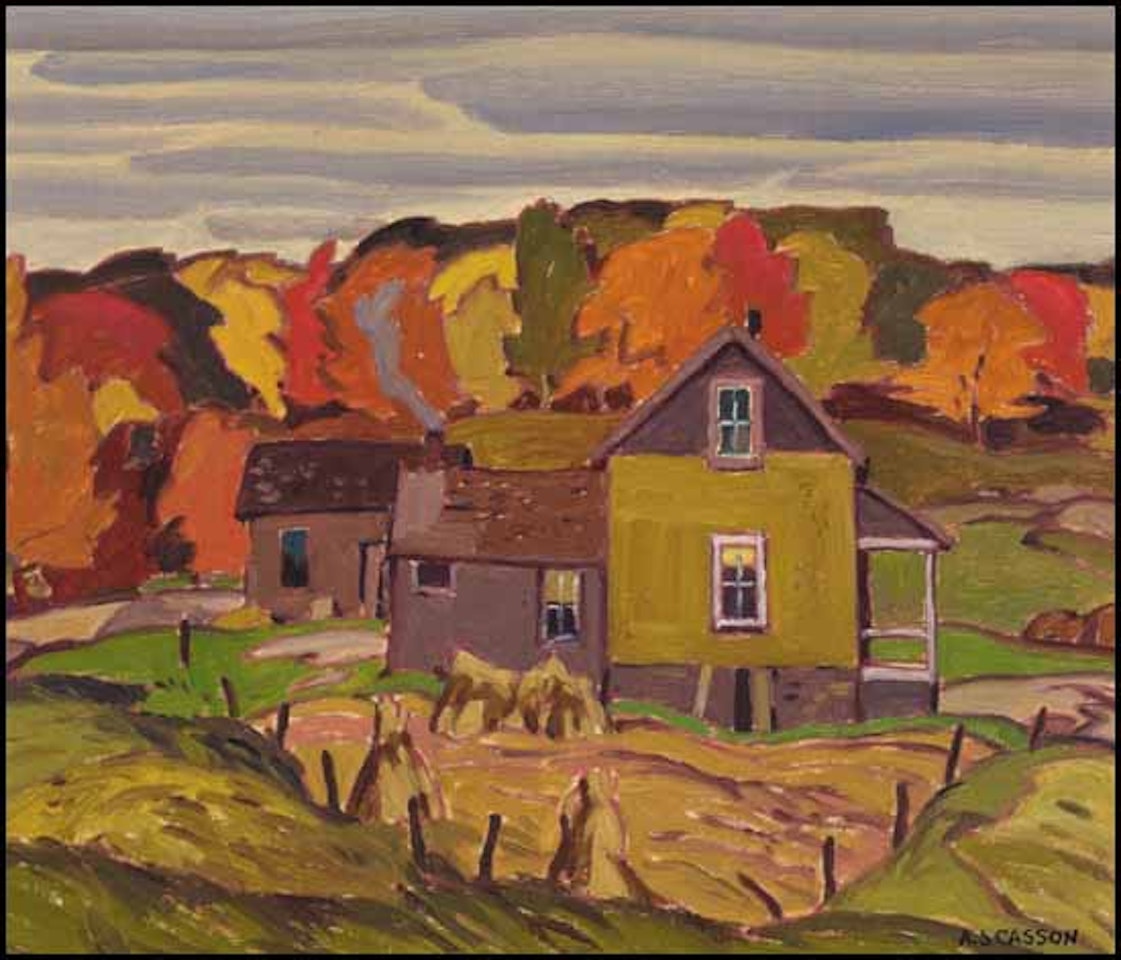 Old Farmhouse, Otter Lake by Alfred Joseph Casson