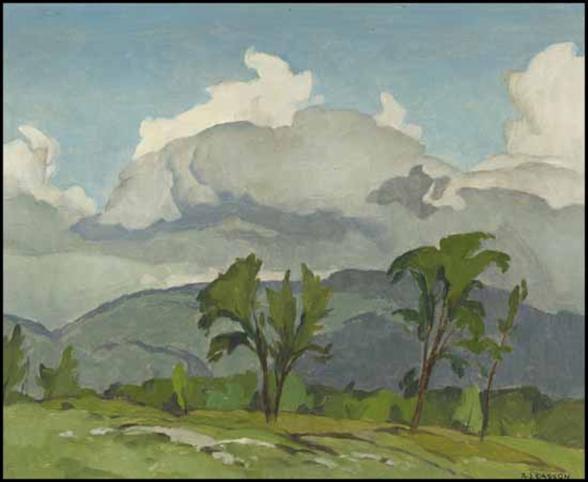 Summer ~ Grenville, Quebec by Alfred Joseph Casson