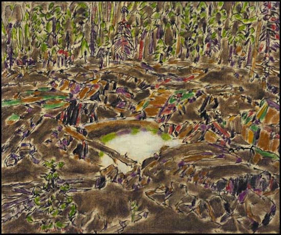 Pool, Temagami, Lake Temagami, Ontario by David Brown Milne