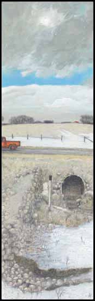 Winter"s Last Fling, Manitoba by William Kurelek