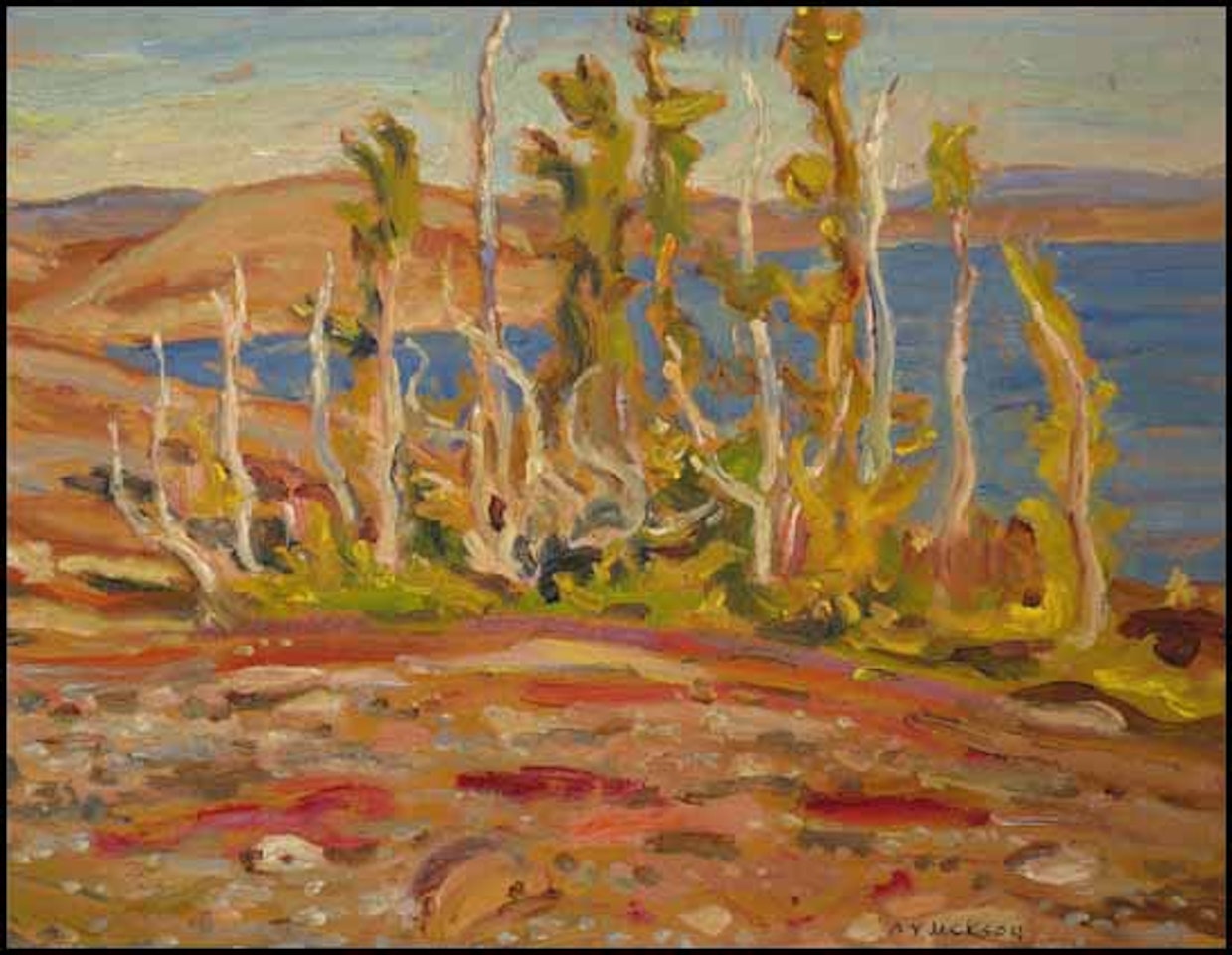 Lac Rouvière by Alexander Young Jackson
