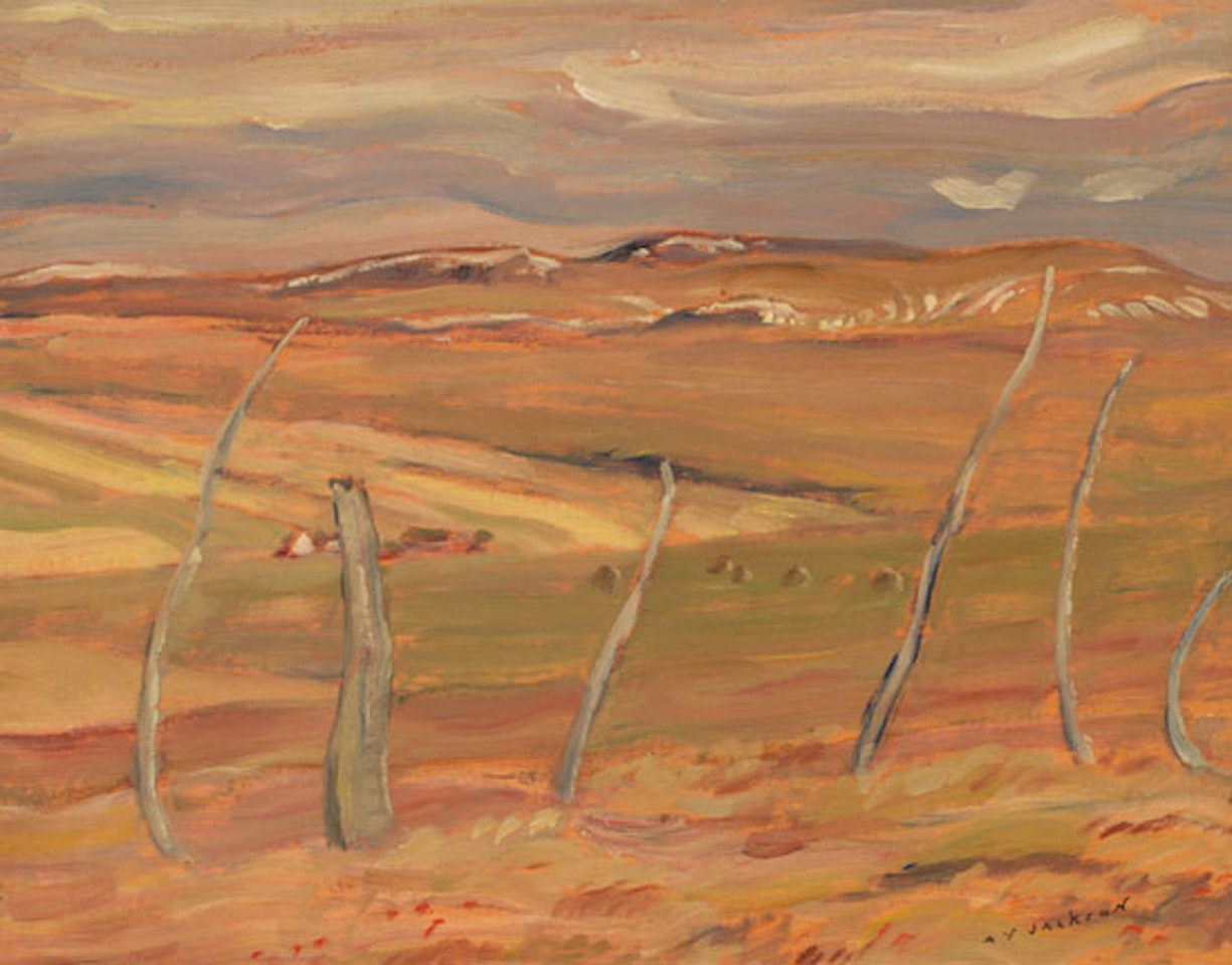 Porcupine Hills at Pincher Creek, Alberta by Alexander Young Jackson