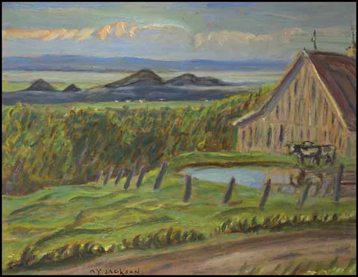 Mont-Carmel, Kamouraska by Alexander Young Jackson