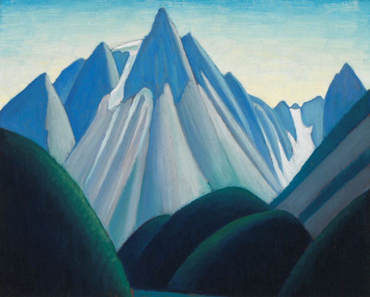 Cathedral Mountain from Yoho Valley, Mountain Sketch LXXXVI by Lawren Stewart Harris