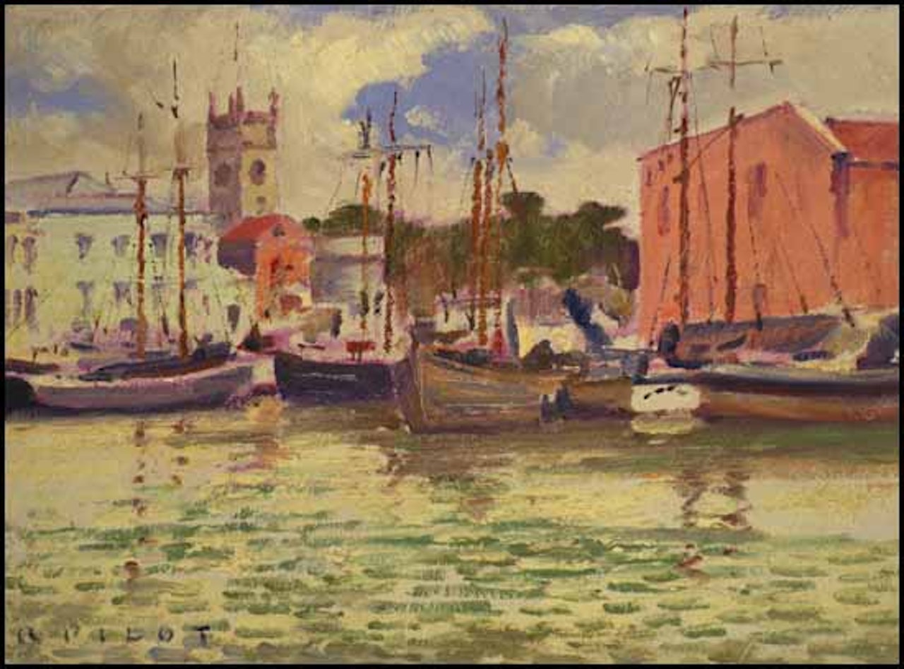 The Careenage, Bridgetown, Barbados by Robert Pilot