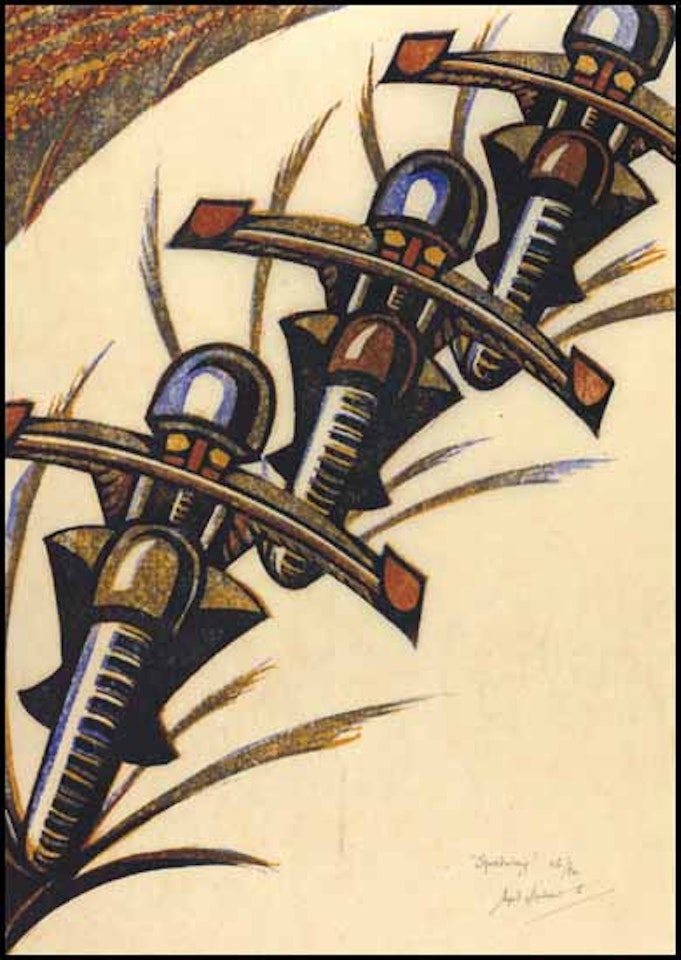 Speedway by Sybil Andrews