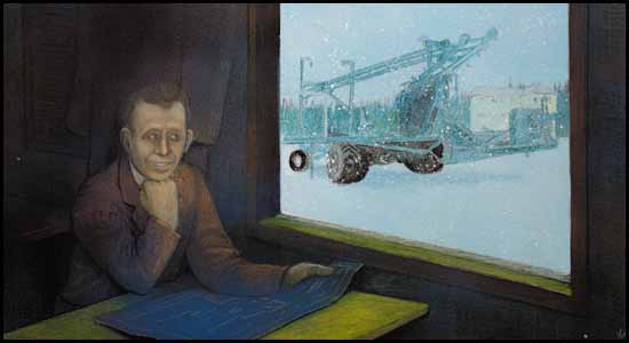 Profession Under a Roof by William Kurelek