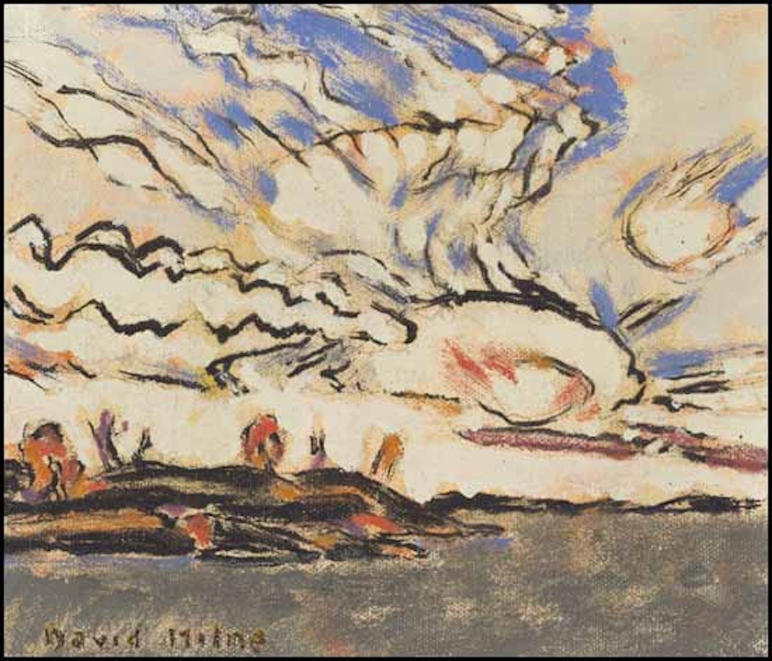 Clouds, Blue Sky, Six Mile Lake, Muskoka, Ontario by David Brown Milne