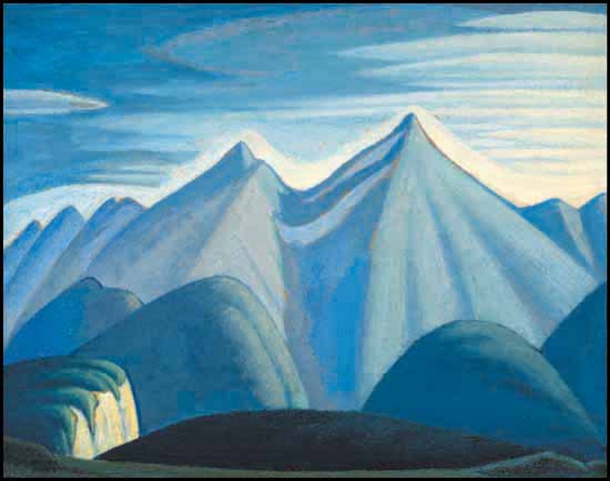 Mountain Sketch, Van Horne Range, XIII (Mountain Sketch XCIV) by Lawren Stewart Harris