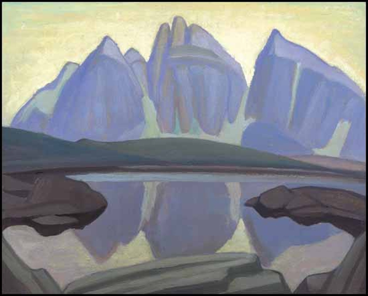 Wenchemna Lake, Rocky Mountains (Mountain Sketch XCV) by Lawren Stewart Harris