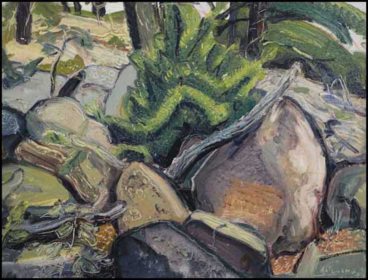 Georgian Bay, Pines and Rocks by Arthur Lismer