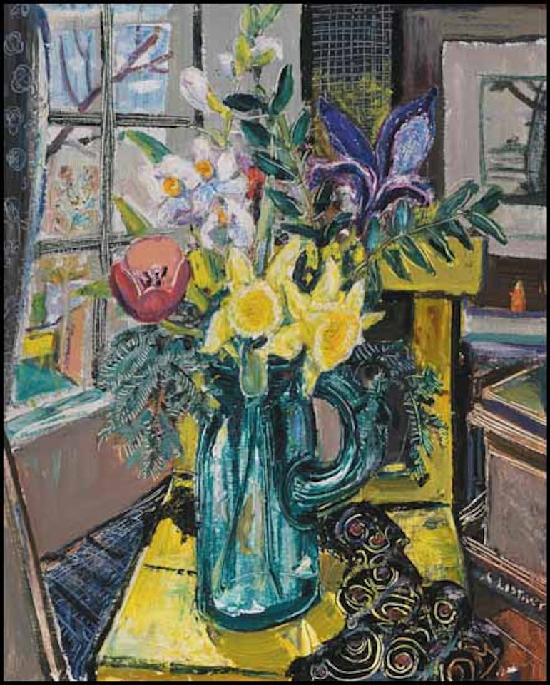 Still Life with Green Jug by Arthur Lismer
