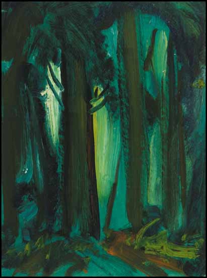 Forest Interior, Vancouver Island by Arthur Lismer