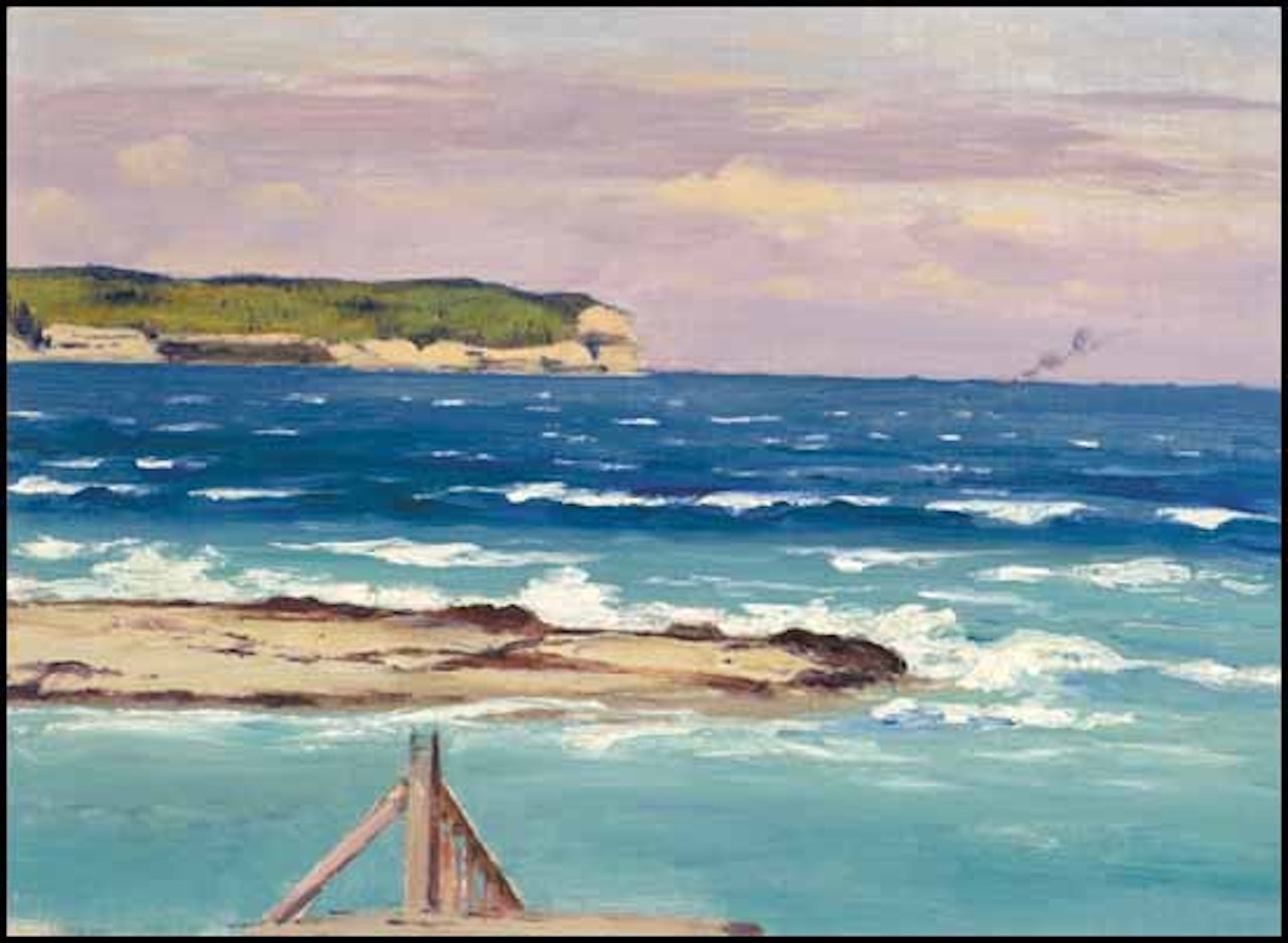 View Towards Cap-à-l"Aigle by Robert Pilot