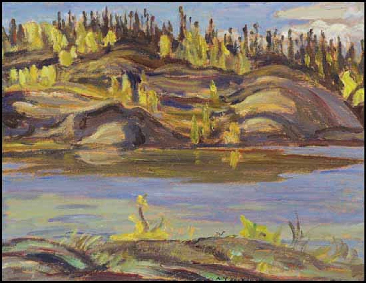 Mitchell Island, Lake Athabaska (Autumn, Northern Saskatchewan) by Alexander Young Jackson