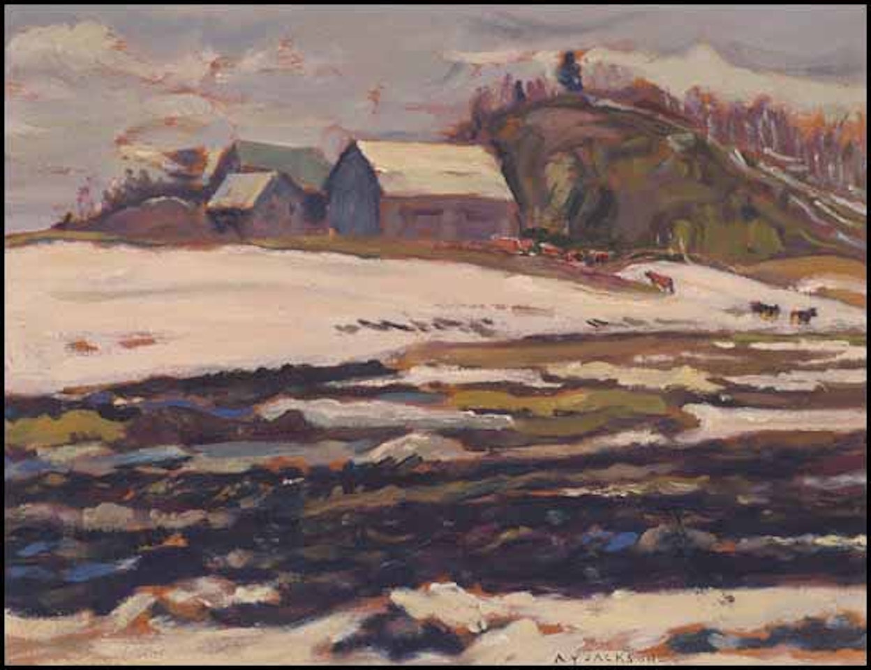 Farming, Poltimore, Quebec by Alexander Young Jackson