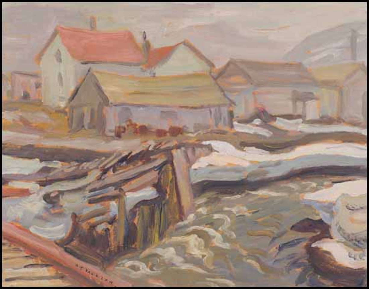Foggy Day, Ste. Marthe, Gaspé by Alexander Young Jackson