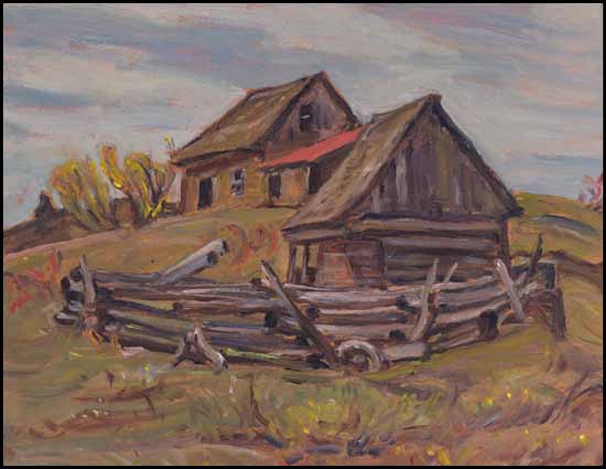 Pig Pen, Barry"s Bay by Alexander Young Jackson