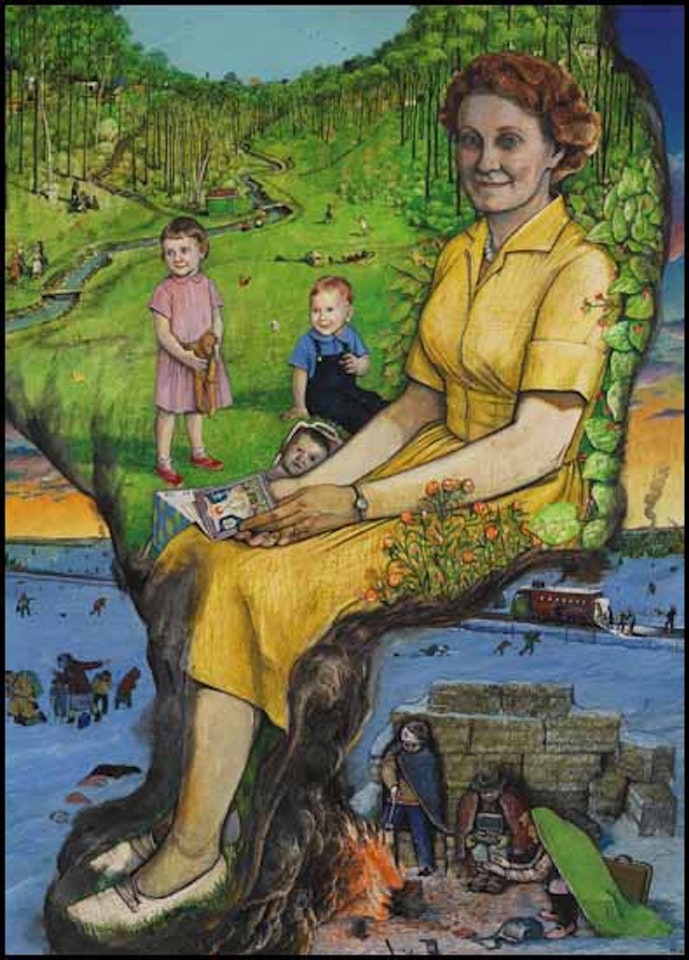 Mendelssohn in Canadian Winter by William Kurelek