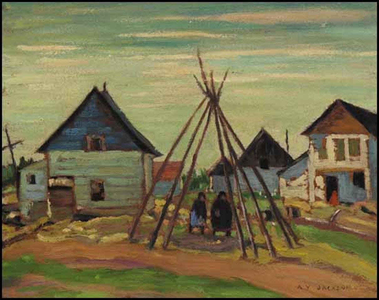 Fort Resolution, Great Slave Lake by Alexander Young Jackson