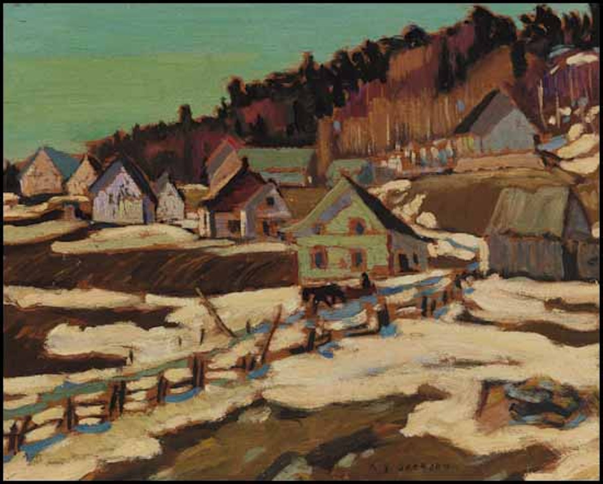 Cap-aux-Oies, Que. by Alexander Young Jackson