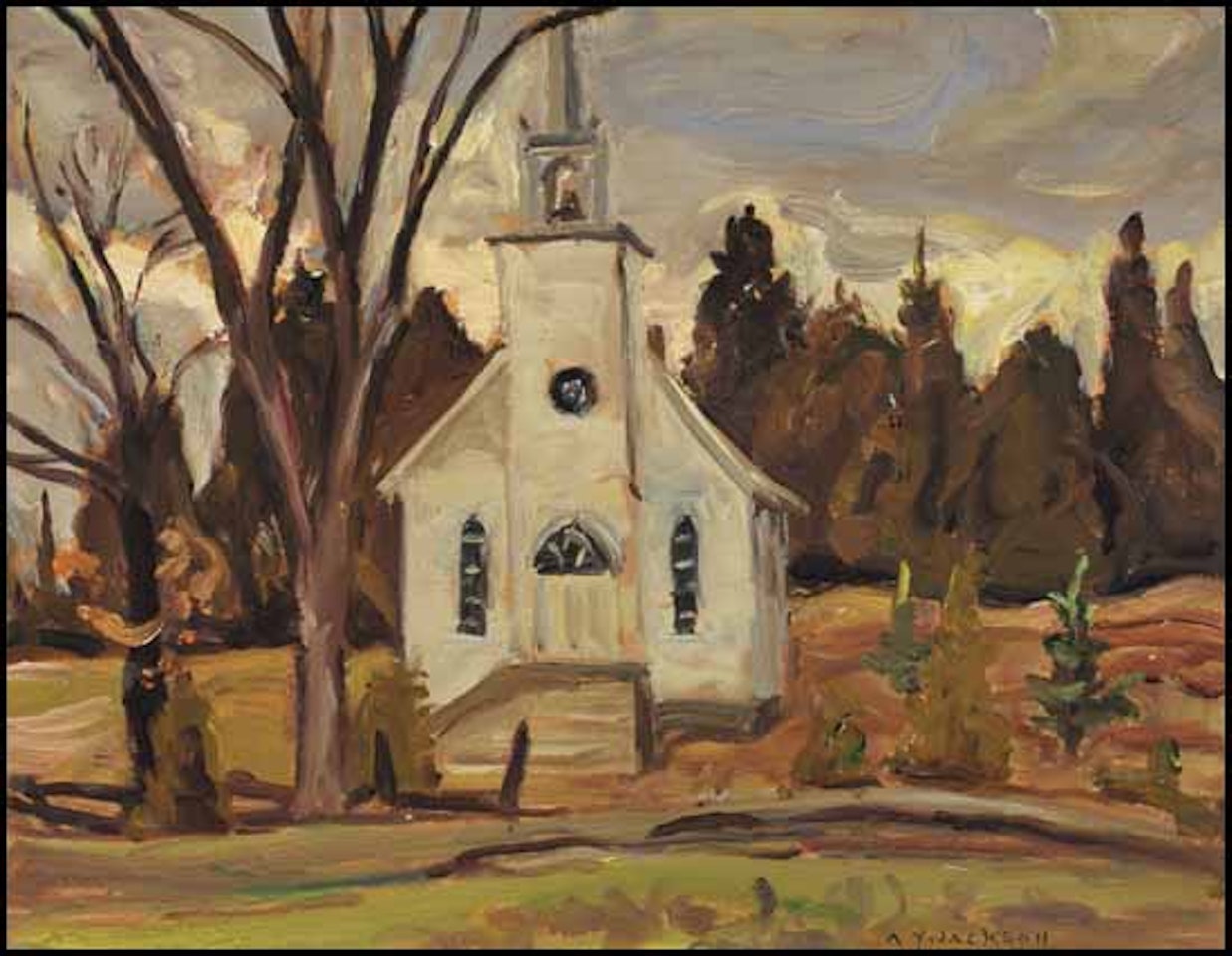 Lutheran Church, Rosendal, Ont. by Alexander Young Jackson