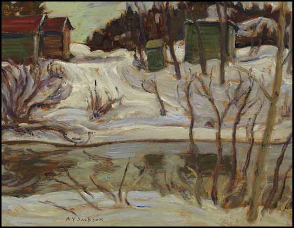 From Mont St-Pierre Road, Quebec by Alexander Young Jackson