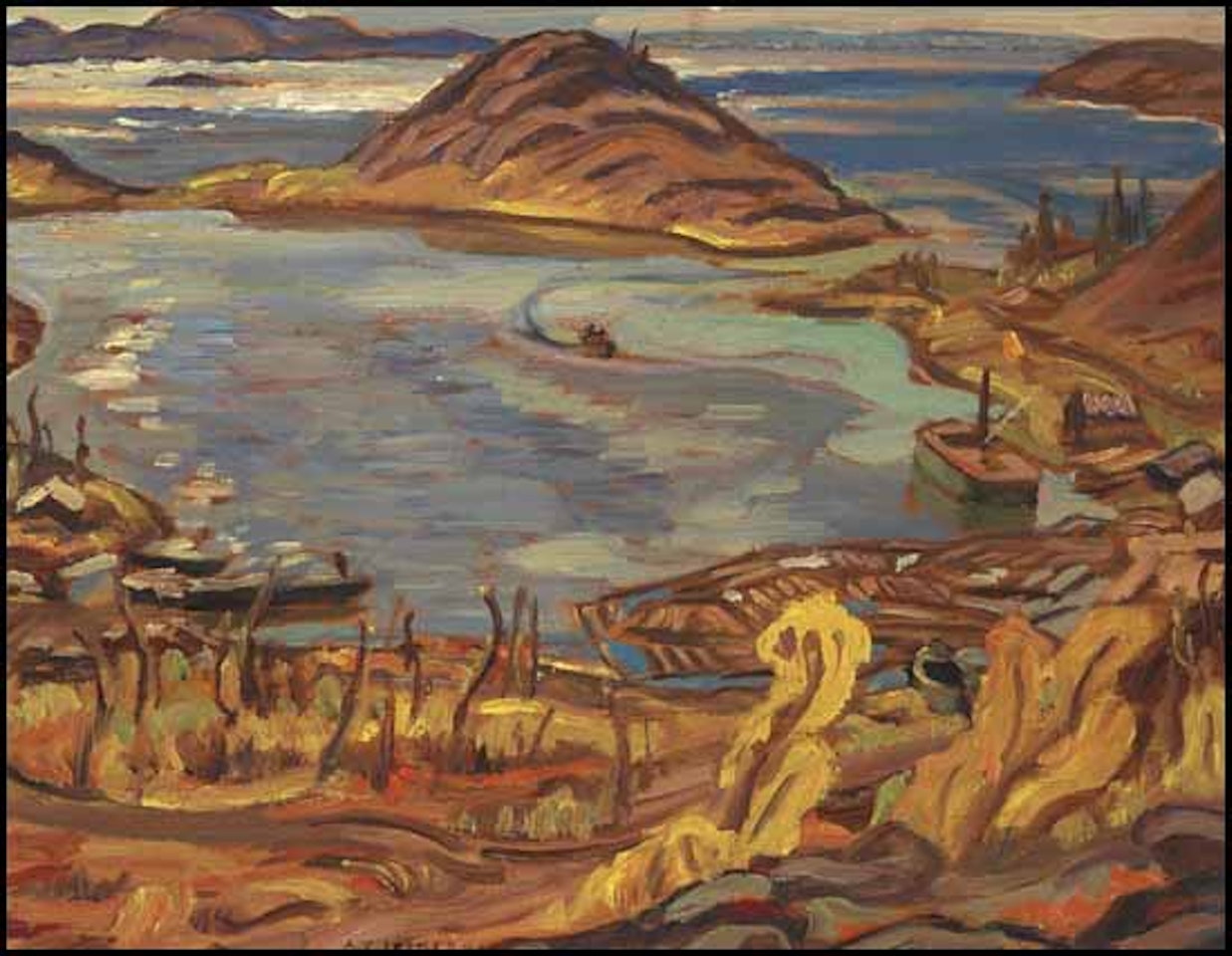 Eldorado, Great Bear Lake by Alexander Young Jackson