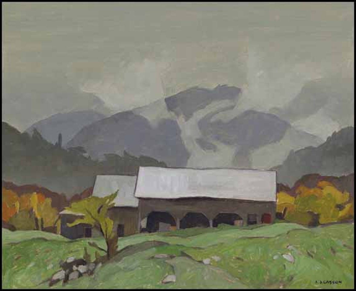 Driving Shed - Grenville, Que. by Alfred Joseph Casson
