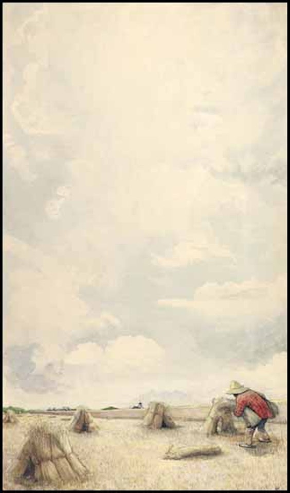 Stooking by William Kurelek