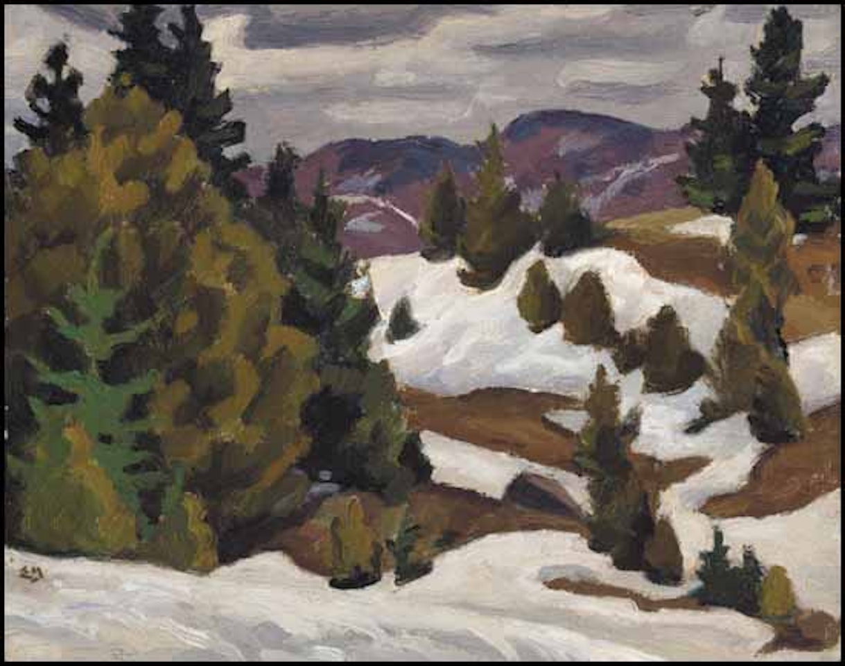 April Snow by Edwin Headley Holgate