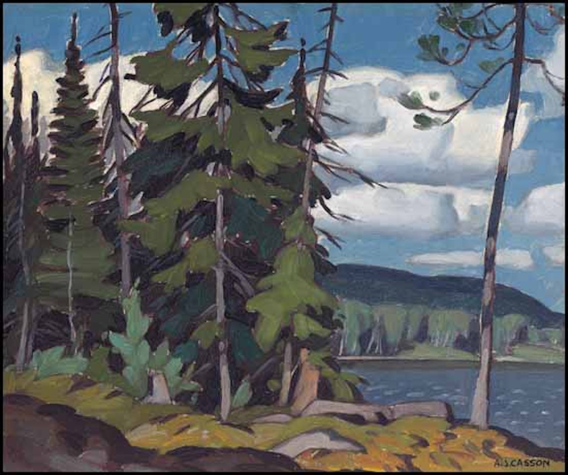 Lake of Two Rivers, Algonquin Park by Alfred Joseph Casson