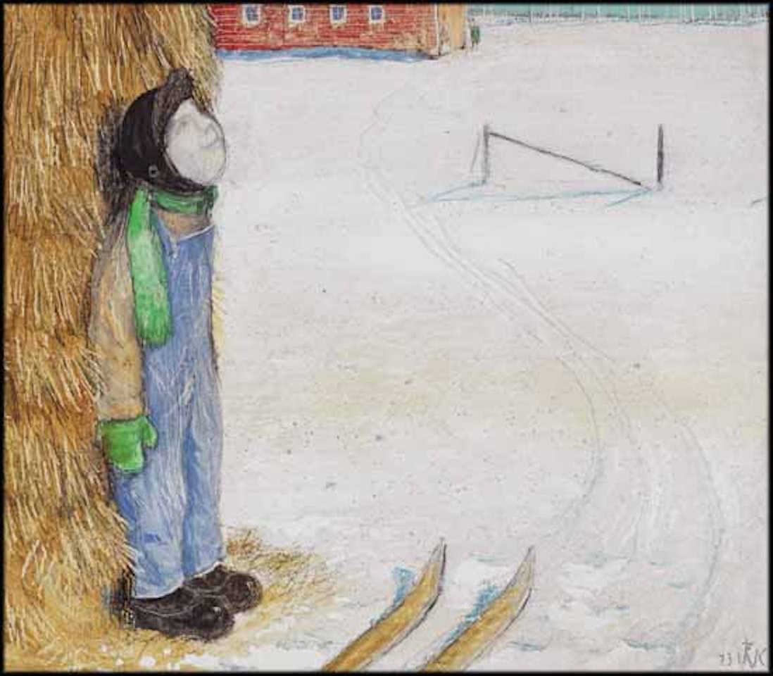 Solar Heating on the Prairies by William Kurelek