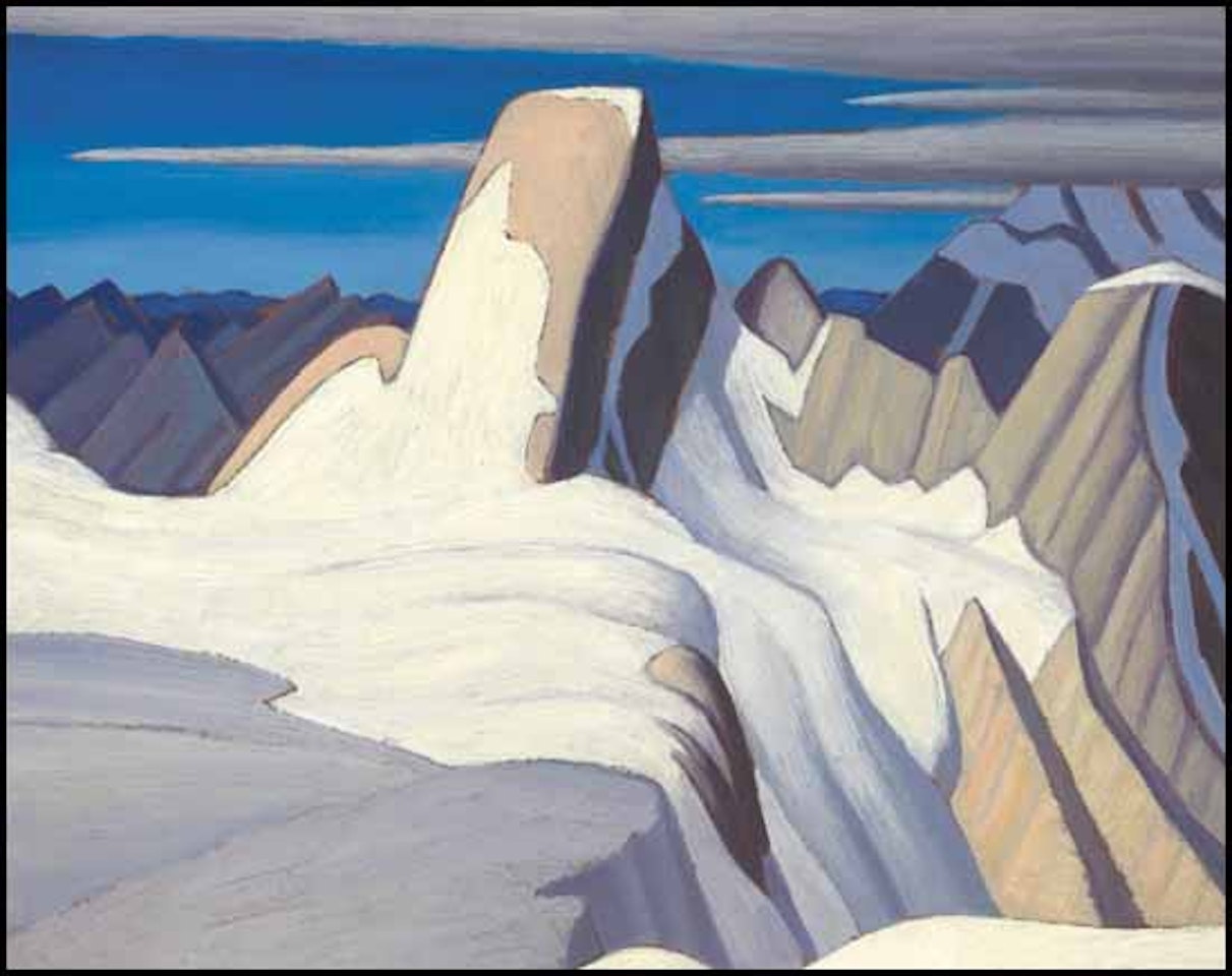 North from Mount Mumm, Mount Robson Park by Lawren Stewart Harris