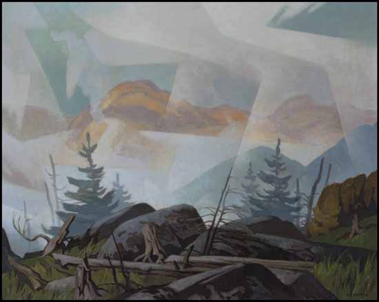 Rising Mist (Carson Lake, East of Madawaska) by Alfred Joseph Casson