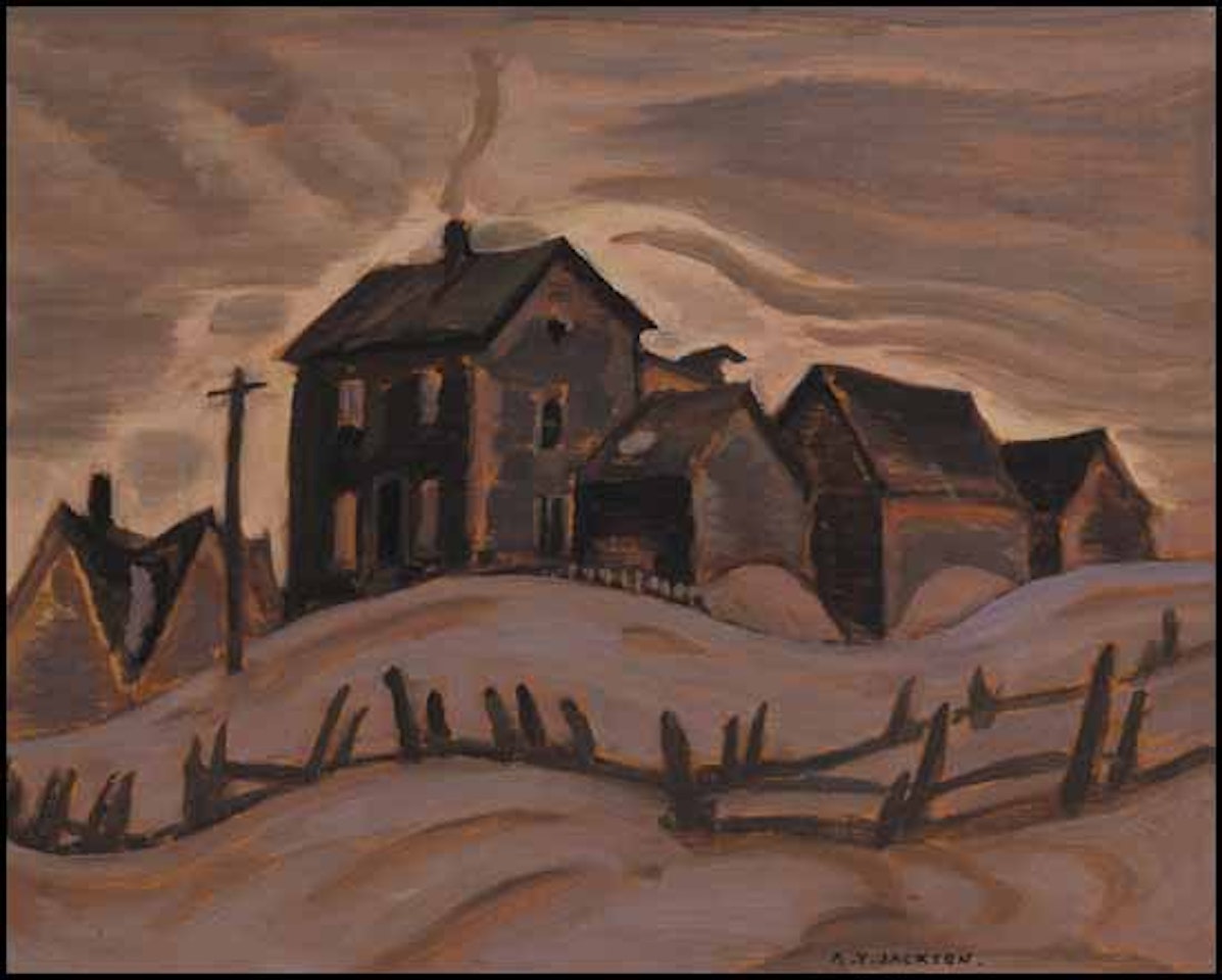 Evening, Saint-Fabien by Alexander Young Jackson
